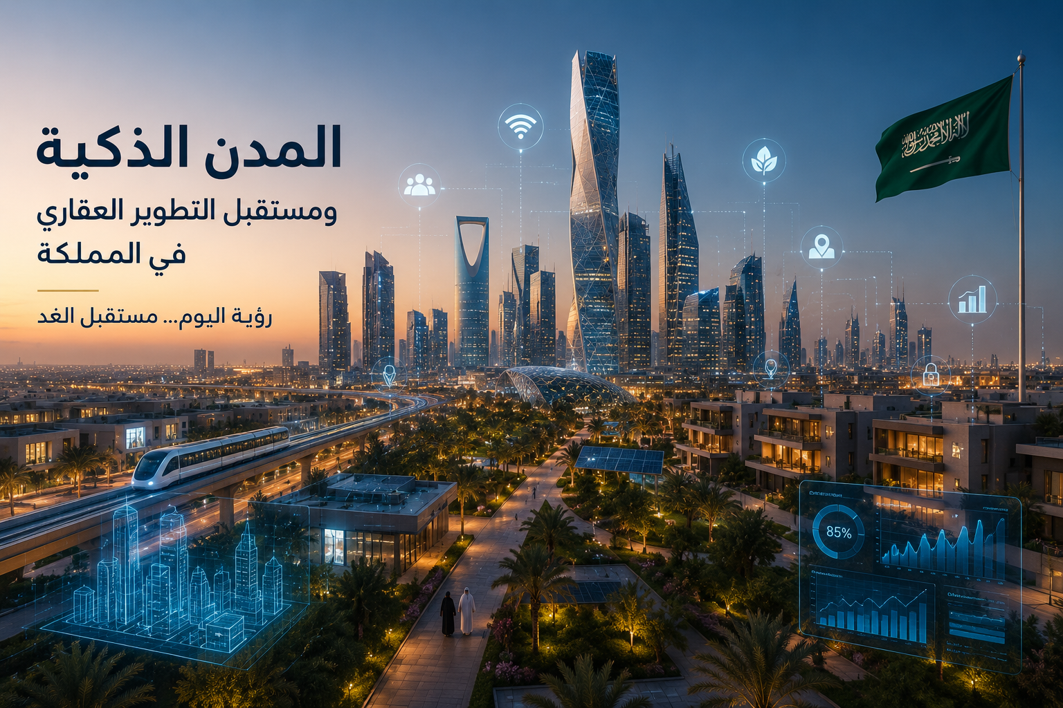 Smart Cities and the Future of Real Estate Development in Saudi Arabia